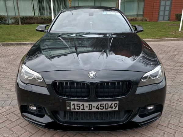 BMW 5-Series Saloon, Diesel, 2015, Black