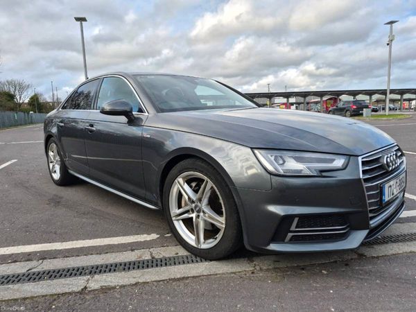 Audi A4 Saloon, Diesel, 2017, Grey