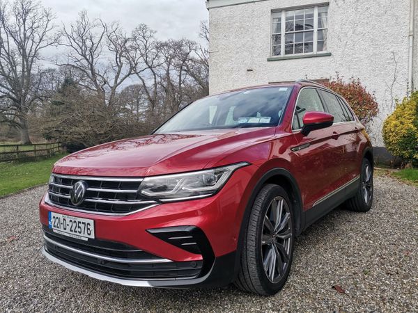 Volkswagen Tiguan SUV, Diesel, 2022, Red