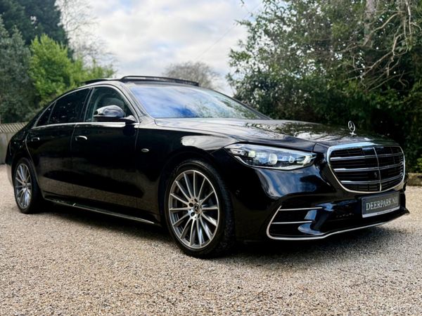 Mercedes-Benz S-Class Saloon, Petrol Plug-in Hybrid, 2025, Black