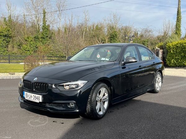 BMW 3-Series Saloon, Diesel, 2015, Black