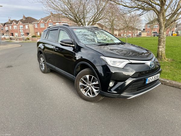 Toyota RAV4 SUV, Petrol Hybrid, 2016, Black