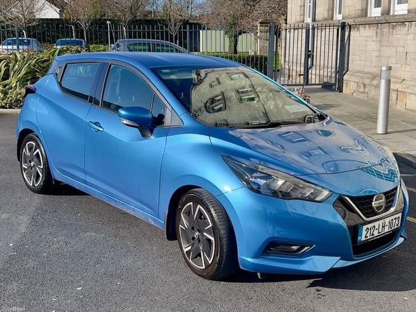 Nissan Micra Hatchback, Petrol, 2021, Blue