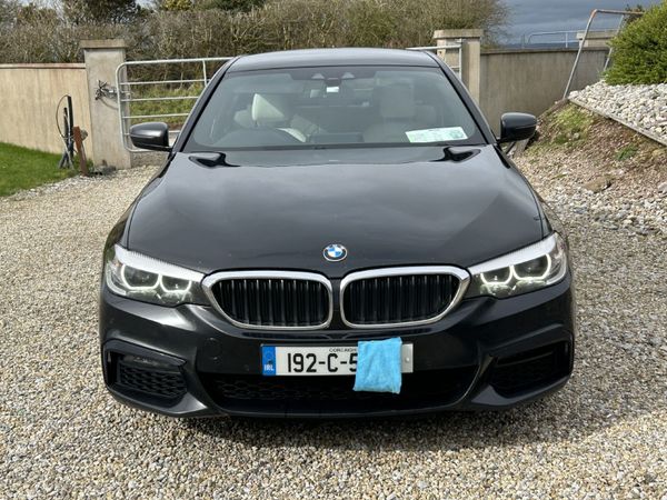 BMW 5-Series Saloon, Diesel, 2019, Black