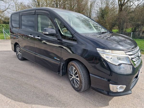 Nissan Serena MPV, Petrol Hybrid, 2013, Black