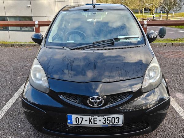 Toyota Aygo Hatchback, Petrol, 2007, Black