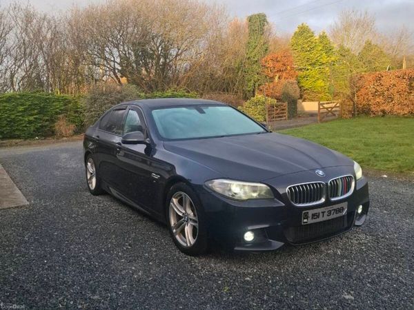 BMW 5-Series Saloon, Diesel, 2015, Blue
