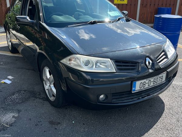 Renault Megane Saloon, Petrol, 2008, Black