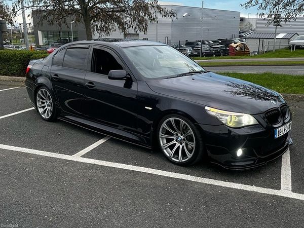 BMW 5-Series Saloon, Diesel, 2008, Black