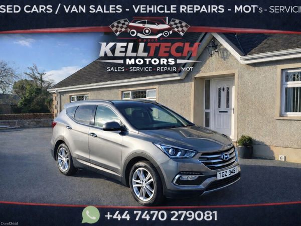Hyundai Santa Fe SUV, Diesel, 2017, Silver