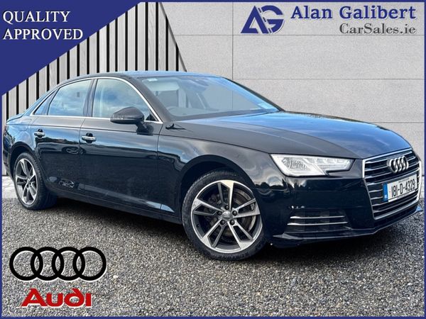Audi A4 Saloon, Diesel, 2018, Black