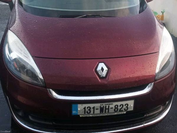 Renault Grand Scenic MPV, Diesel, 2013, Red