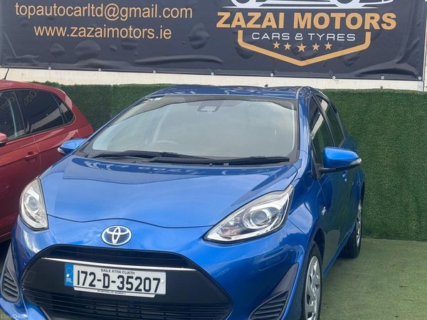 Toyota Aqua Hatchback, Petrol Hybrid, 2017, Blue