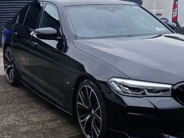 BMW 5-Series Saloon, Diesel, 2022, Black