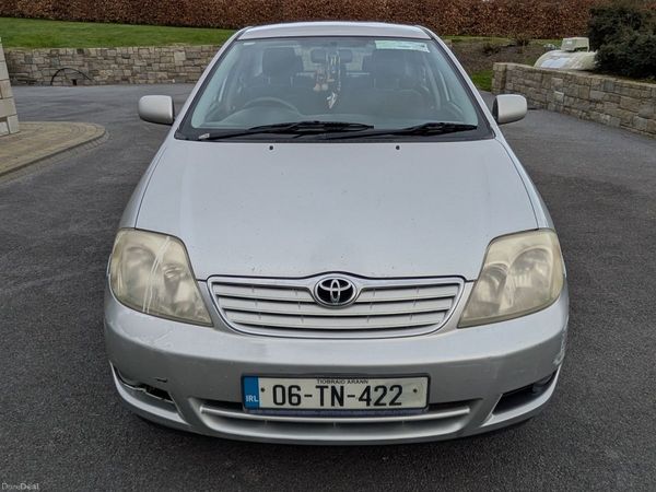 Toyota Corolla Saloon, Petrol, 2006, Silver