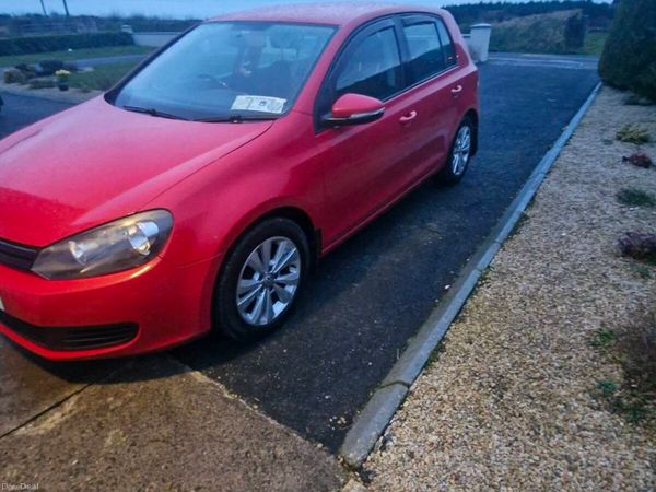 Volkswagen Golf Hatchback, Diesel, 2011, Red