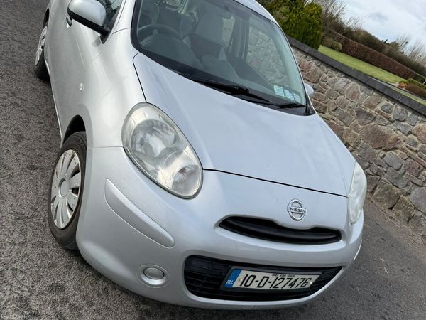 Nissan March Hatchback, Petrol, 2010, Silver