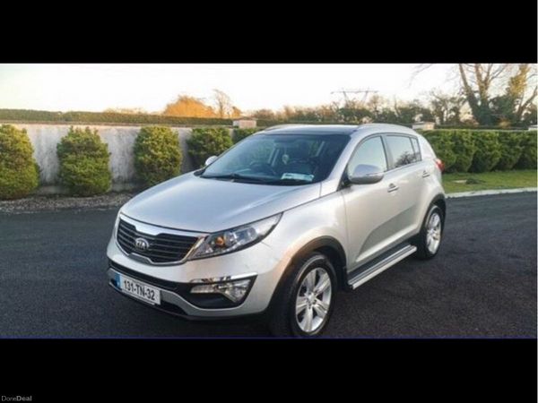 Kia Sportage SUV, Diesel, 2013, Silver