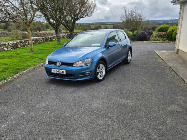 Volkswagen Golf Hatchback, Diesel, 2015, Blue