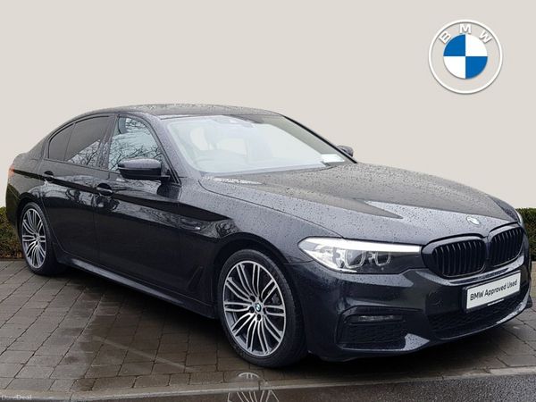 BMW 5-Series Saloon, Diesel, 2019, Black