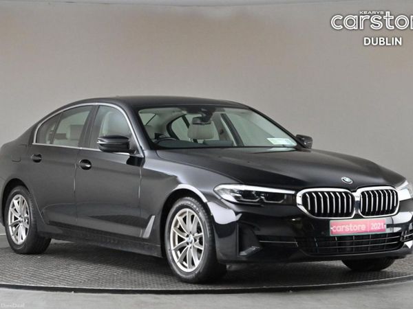 BMW 5-Series Saloon, Diesel, 2021, Black
