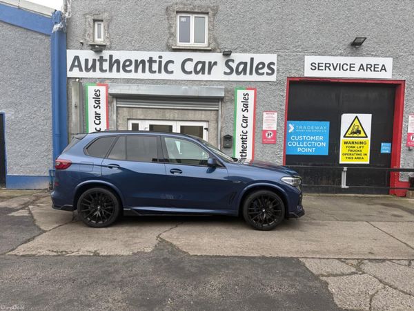BMW X5 Estate, Petrol Plug-in Hybrid, 2022, Blue