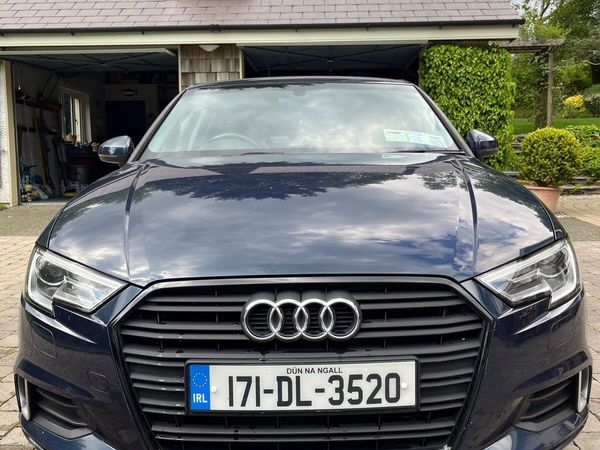 Audi A3 Saloon, Diesel, 2017, Blue