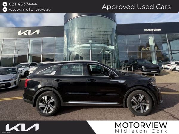 Kia Sorento MPV, Petrol Plug-in Hybrid, 2021, Black