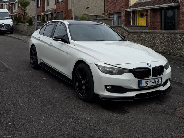 BMW 3-Series Saloon, Diesel, 2015, White