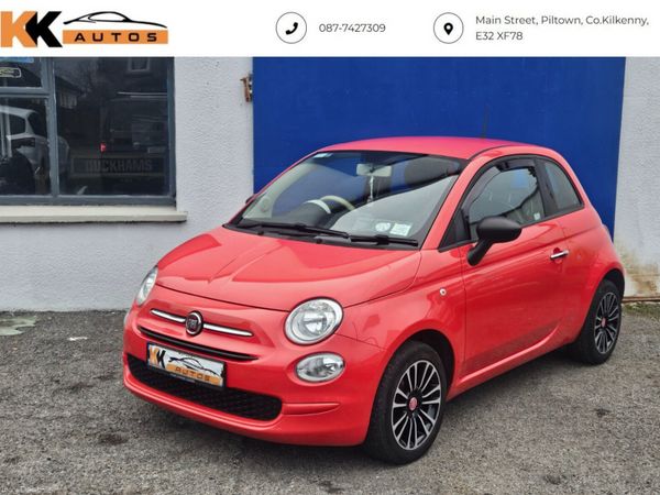 Fiat 500 Hatchback, Petrol, 2018, Pink