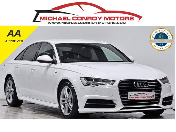 Audi A6 Saloon, Diesel, 2015, White
