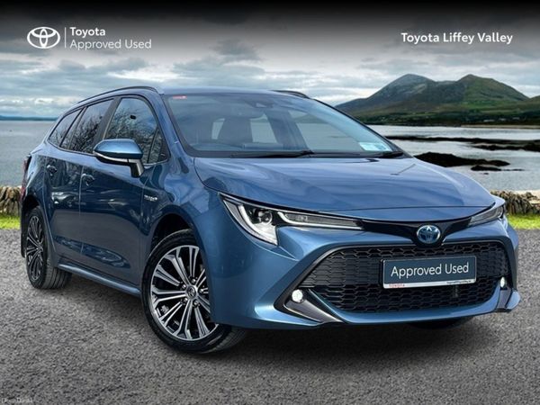 Toyota Corolla Estate, Petrol Hybrid, 2021, Blue