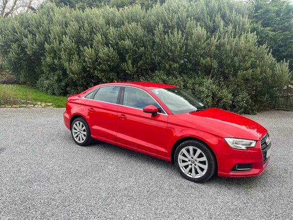 Audi A3 Saloon, Diesel, 2017, Red