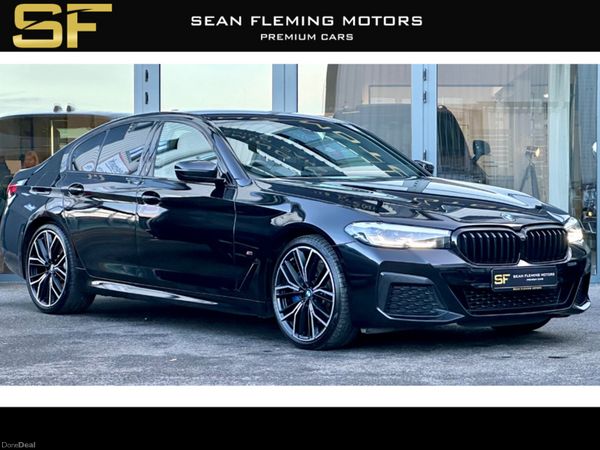BMW 5-Series Saloon, Diesel, 2022, Black