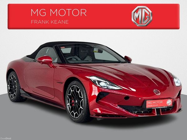 MG Cyberster Convertible, Electric, 2025, Red