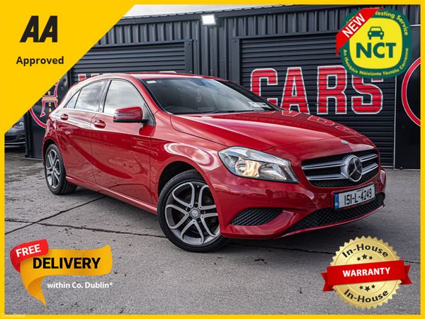 Mercedes-Benz A-Class Hatchback, Diesel, 2015, Red