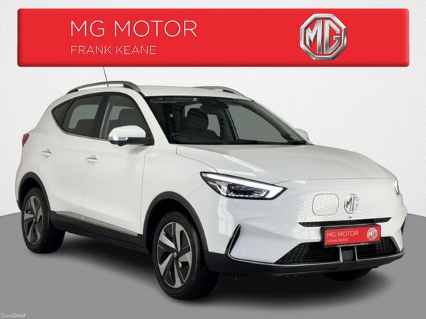 MG ZS Hatchback, Electric, 2023, White