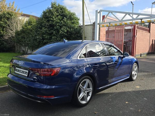 Audi A4 Saloon, Petrol, 2018, Blue
