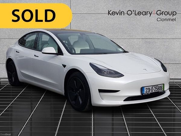 Tesla Model 3 Saloon, Electric, 2023, White