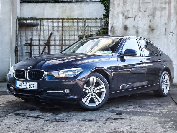 BMW 3-Series Saloon, Diesel, 2014, Blue