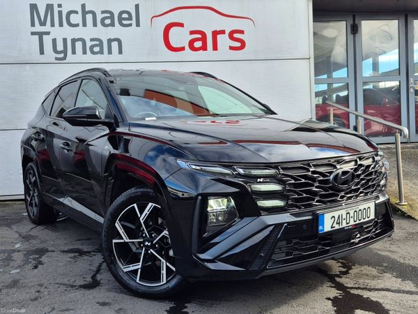 Hyundai Tucson SUV, Petrol Plug-in Hybrid, 2024, Black