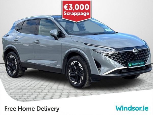 Nissan Qashqai MPV, Petrol Hybrid, 2025, Grey