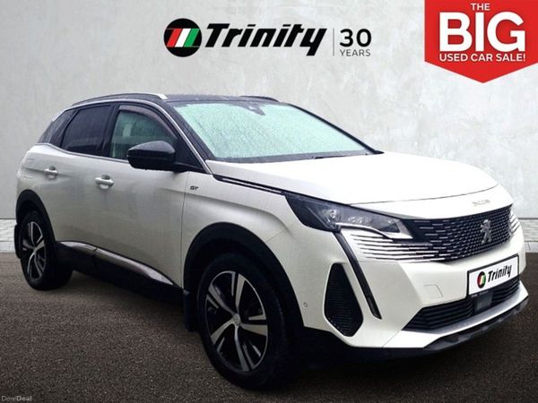 Peugeot 3008 SUV, Petrol Hybrid, 2024, White