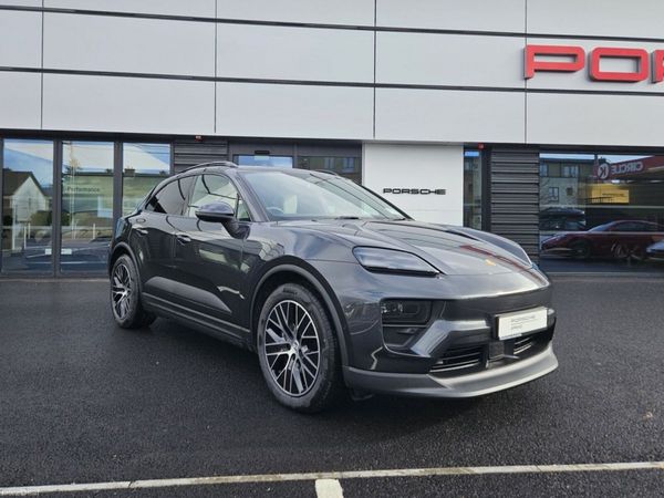 Porsche Macan SUV, Electric, 2026, Grey