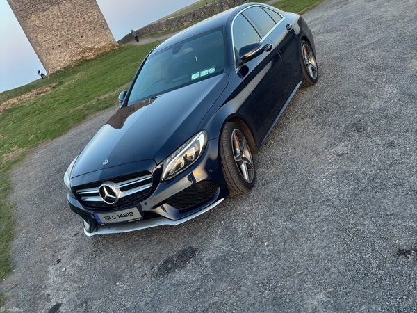 Mercedes-Benz C-Class Saloon, Diesel, 2018, Blue