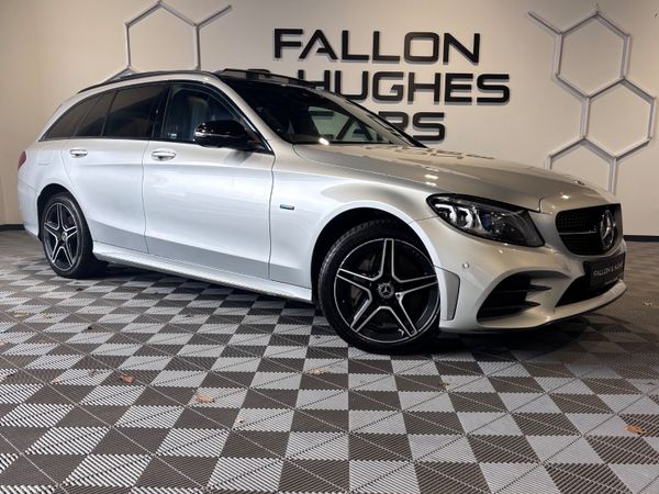 Mercedes-Benz C-Class Estate, Diesel Hybrid, 2021, Silver