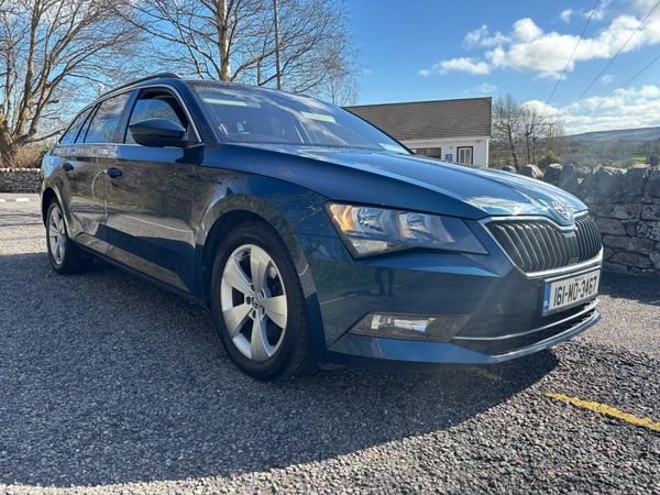 Skoda Superb Estate, Diesel, 2016, Blue
