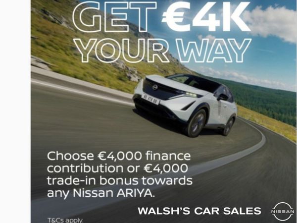 Nissan Ariya SUV, Electric, 2026, Green