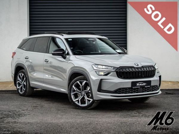 Skoda Kodiaq SUV, Petrol Hybrid, 2025, Grey