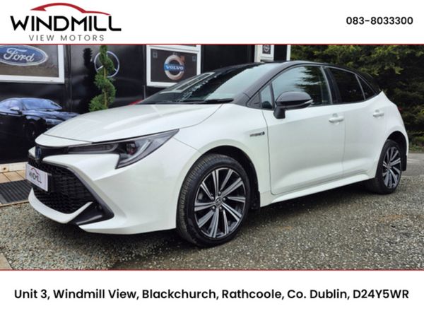 Toyota Corolla Hatchback, Petrol Hybrid, 2021, White